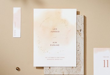 관련 상품 반짝이는 별처럼 청첩장