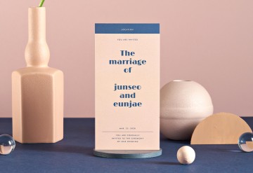 관련 상품 눈부신 햇살 청첩장