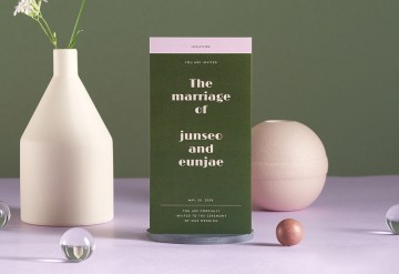 관련 상품 너라는 이야기 청첩장