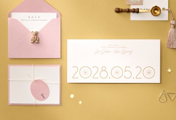 관련 상품 해피 베어 데이 청첩장