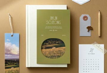 관련 상품 사랑, 더 올리브 그린 청첩장