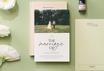 러브스토리 청첩장