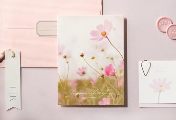 관련 상품 나의 코스모스 청첩장